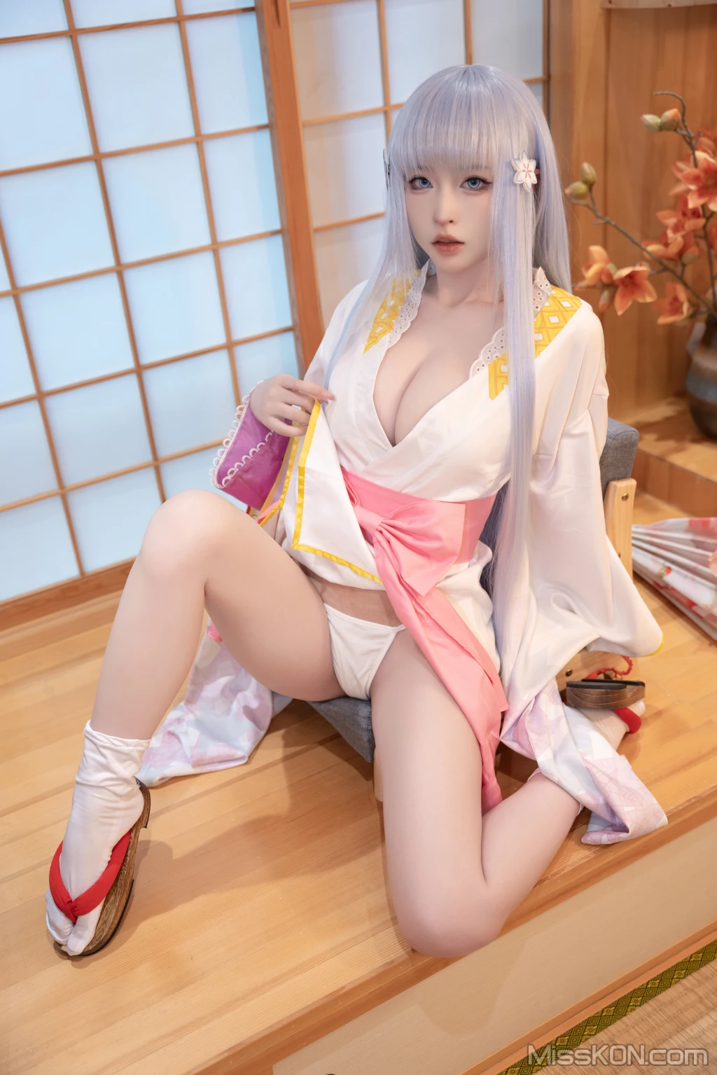 Coser@清水由乃_ 美少女万华镜 雪女原服