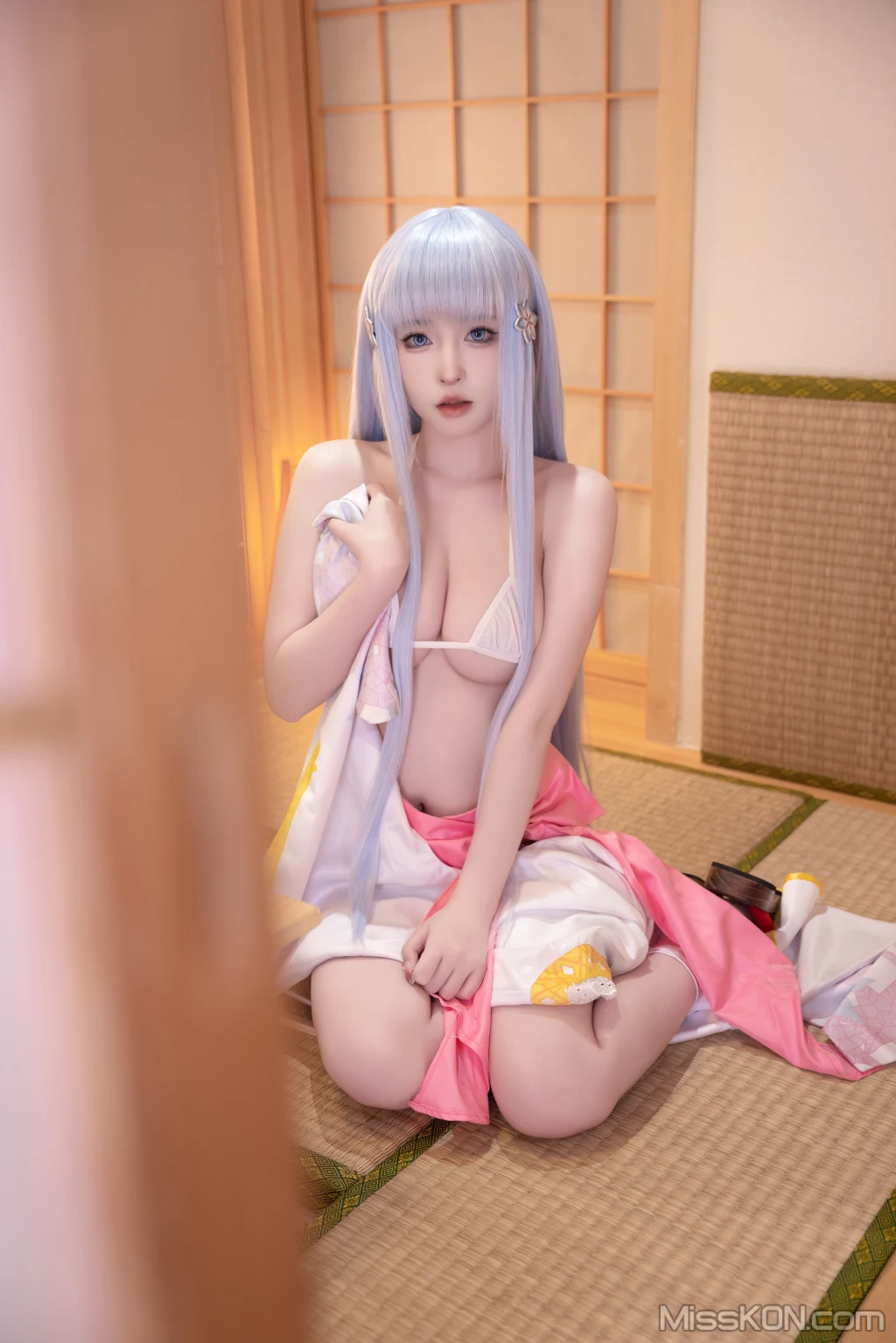 Coser@清水由乃_ 美少女万华镜 雪女原服