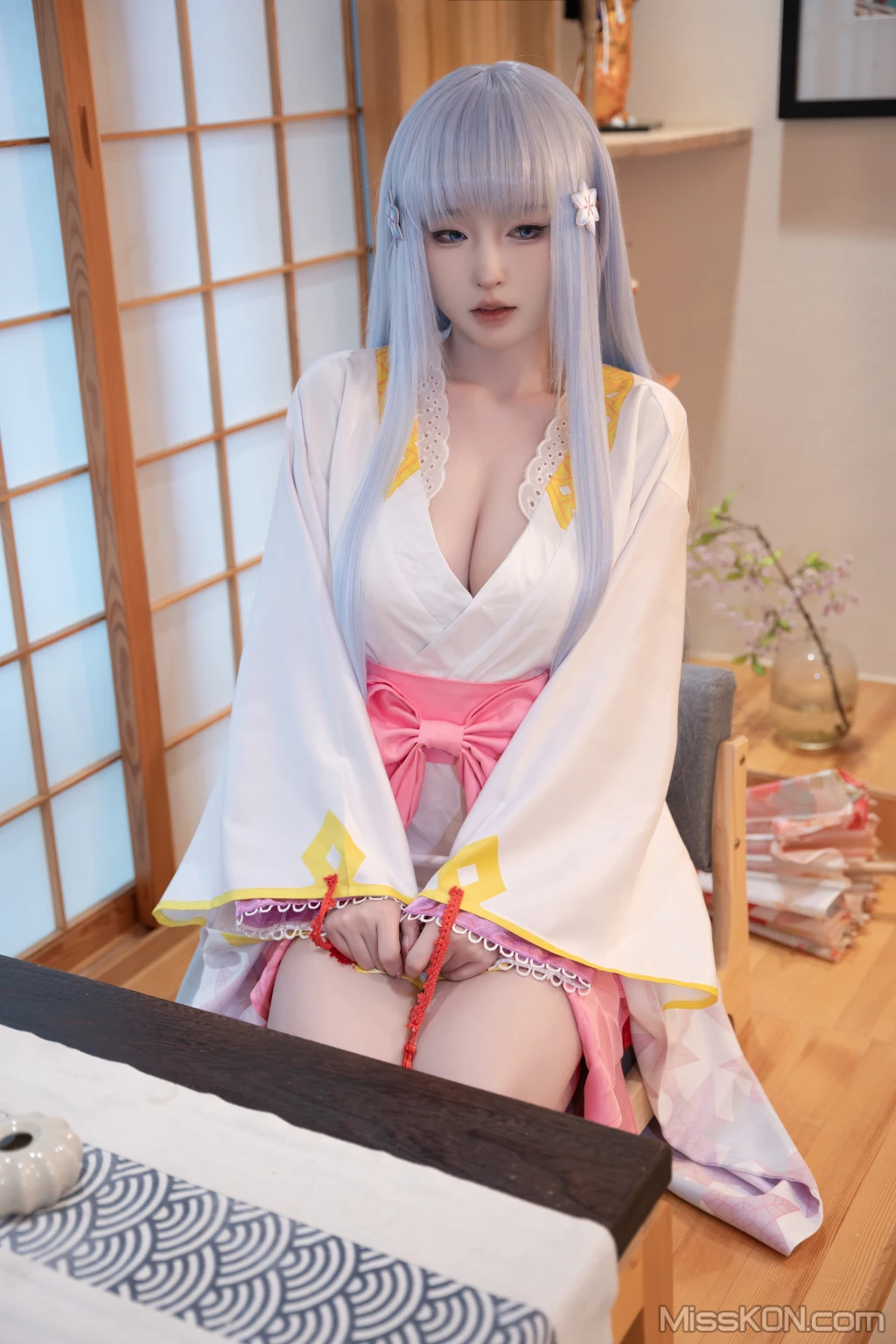 Coser@清水由乃_ 美少女万华镜 雪女原服