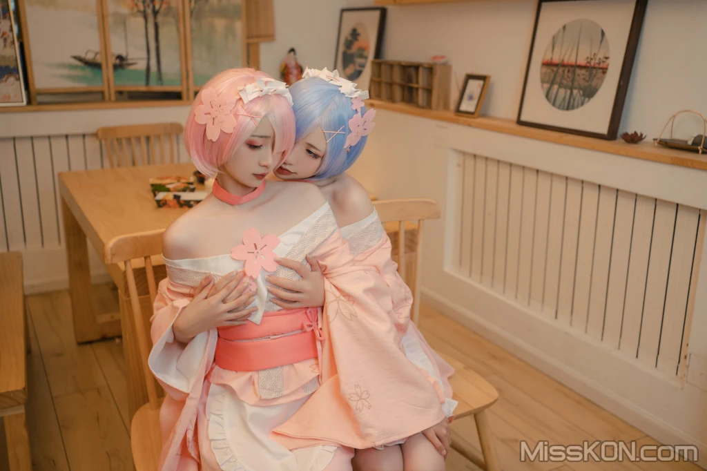 Coser@爆机少女喵小吉 (Nekokoyoshi) & 金鱼kinngyo_ 从零开始的女体盛宴