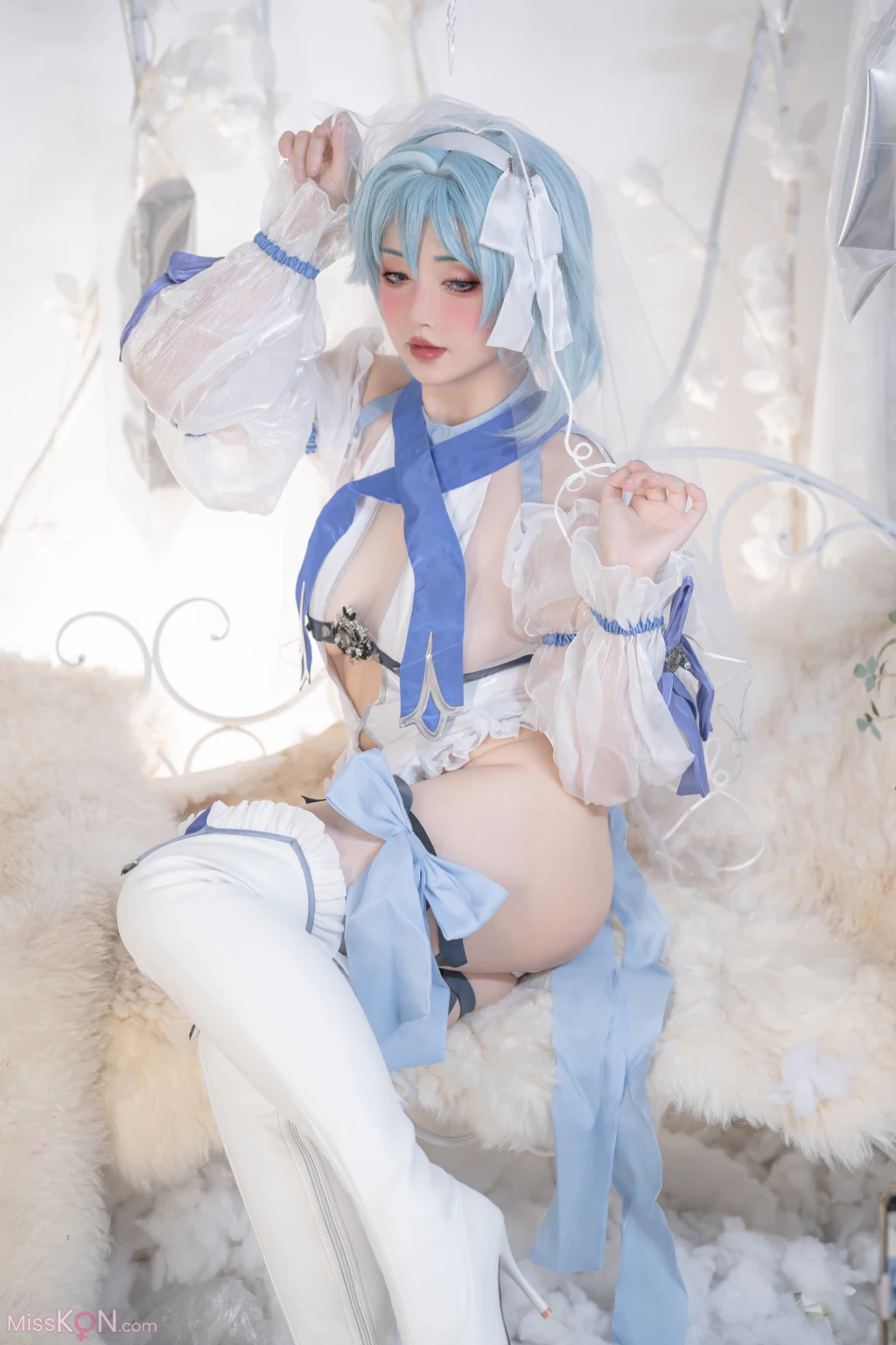 Coser@爆机少女喵小吉 (Nekokoyoshi)_ 12月T3 双子：最强冰雪组合