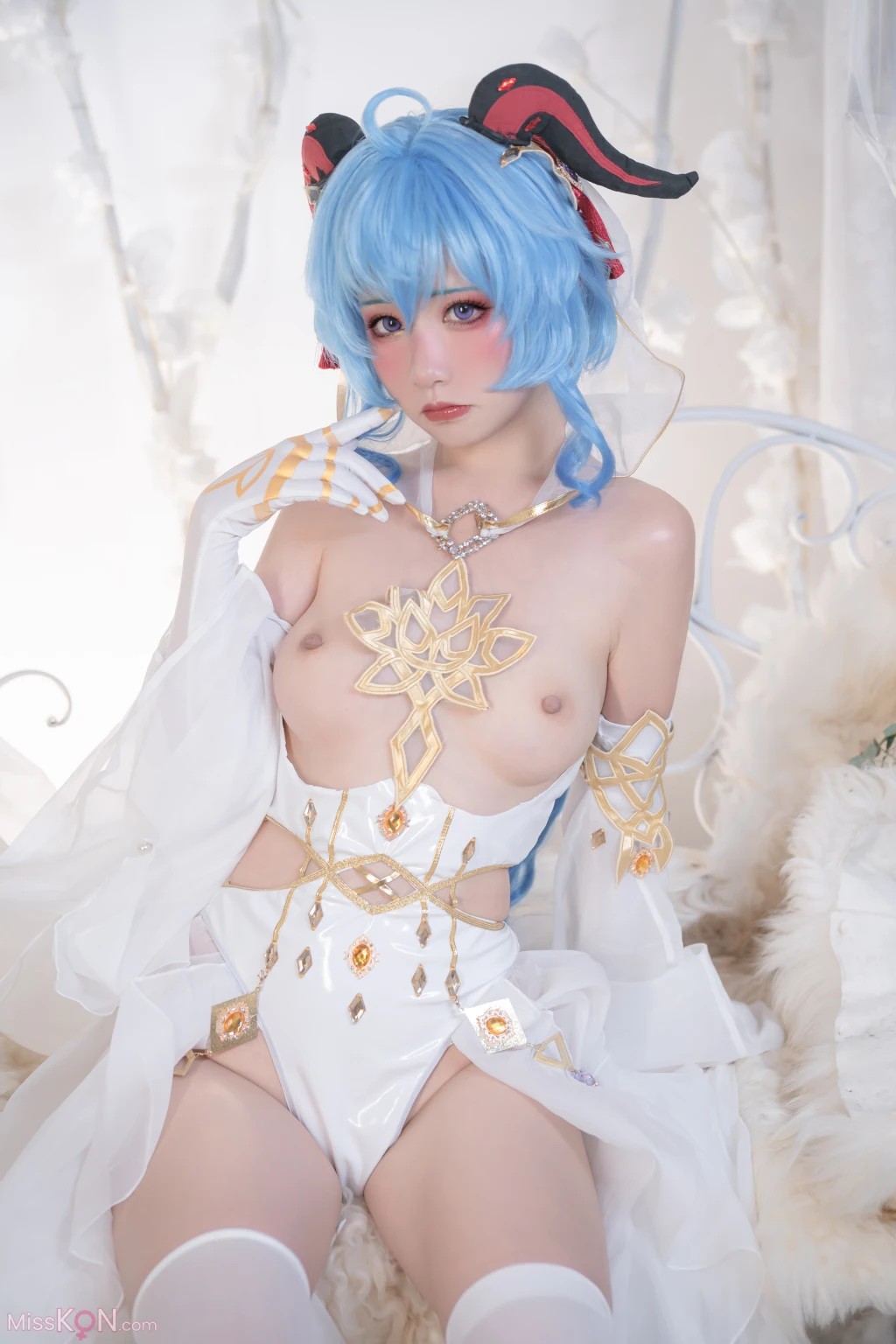 Coser@爆机少女喵小吉 (Nekokoyoshi)_ 12月T3 双子：最强冰雪组合