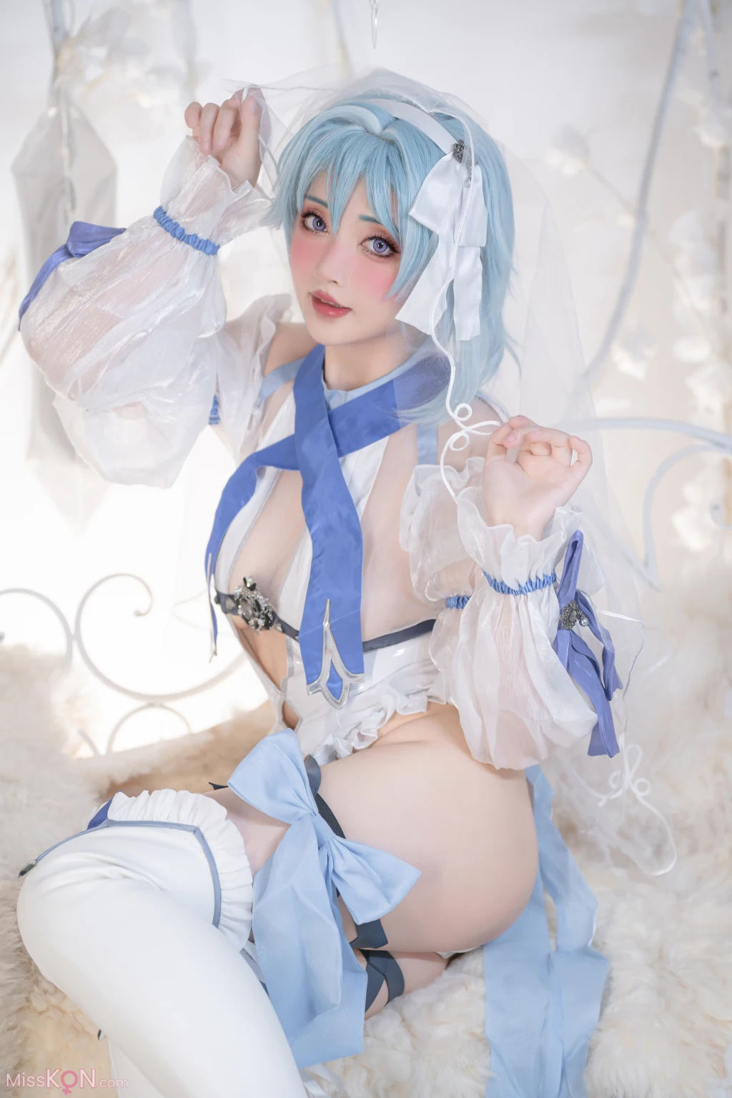 Coser@爆机少女喵小吉 (Nekokoyoshi)_ 12月T3 双子：最强冰雪组合