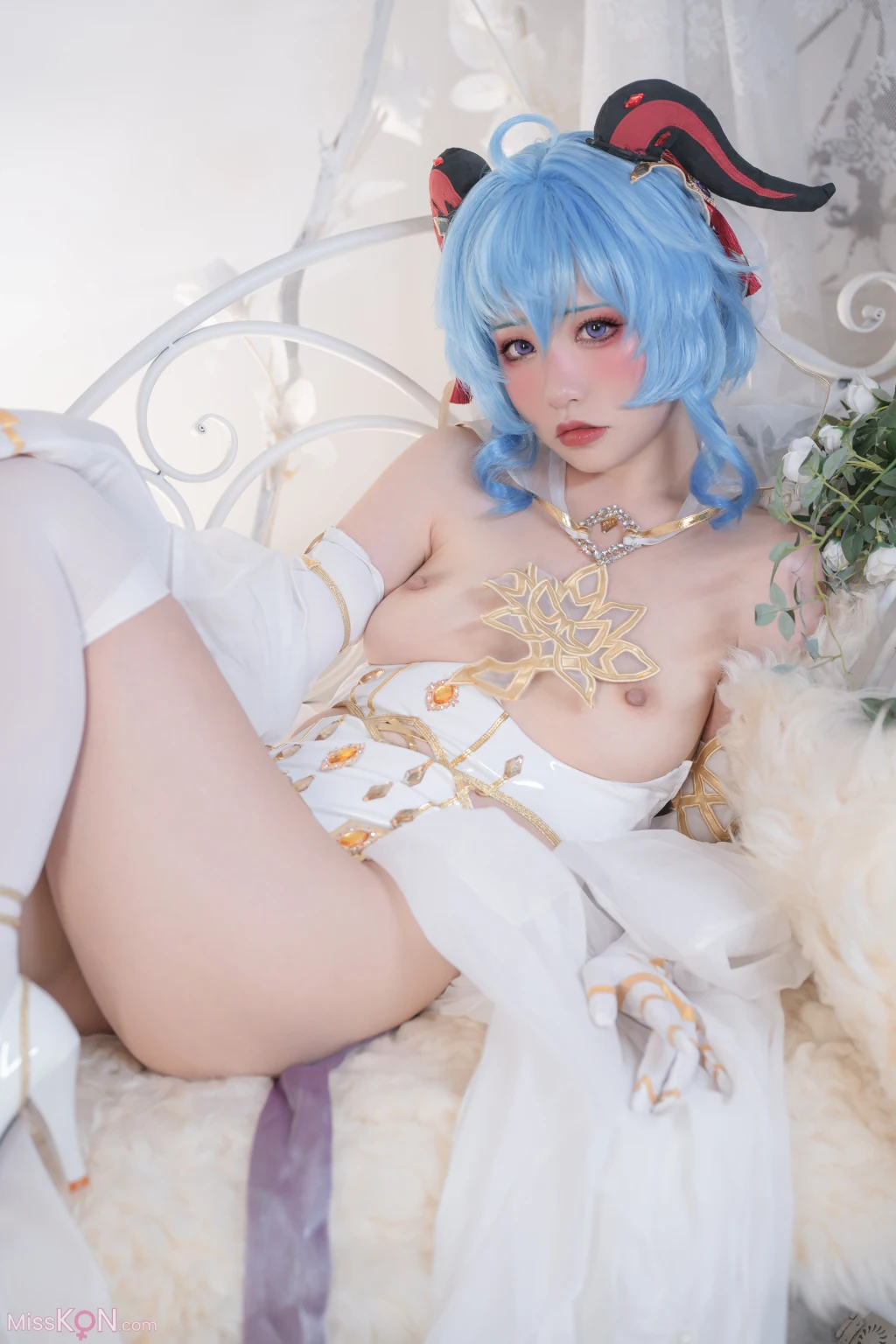 Coser@爆机少女喵小吉 (Nekokoyoshi)_ 12月T3 双子：最强冰雪组合