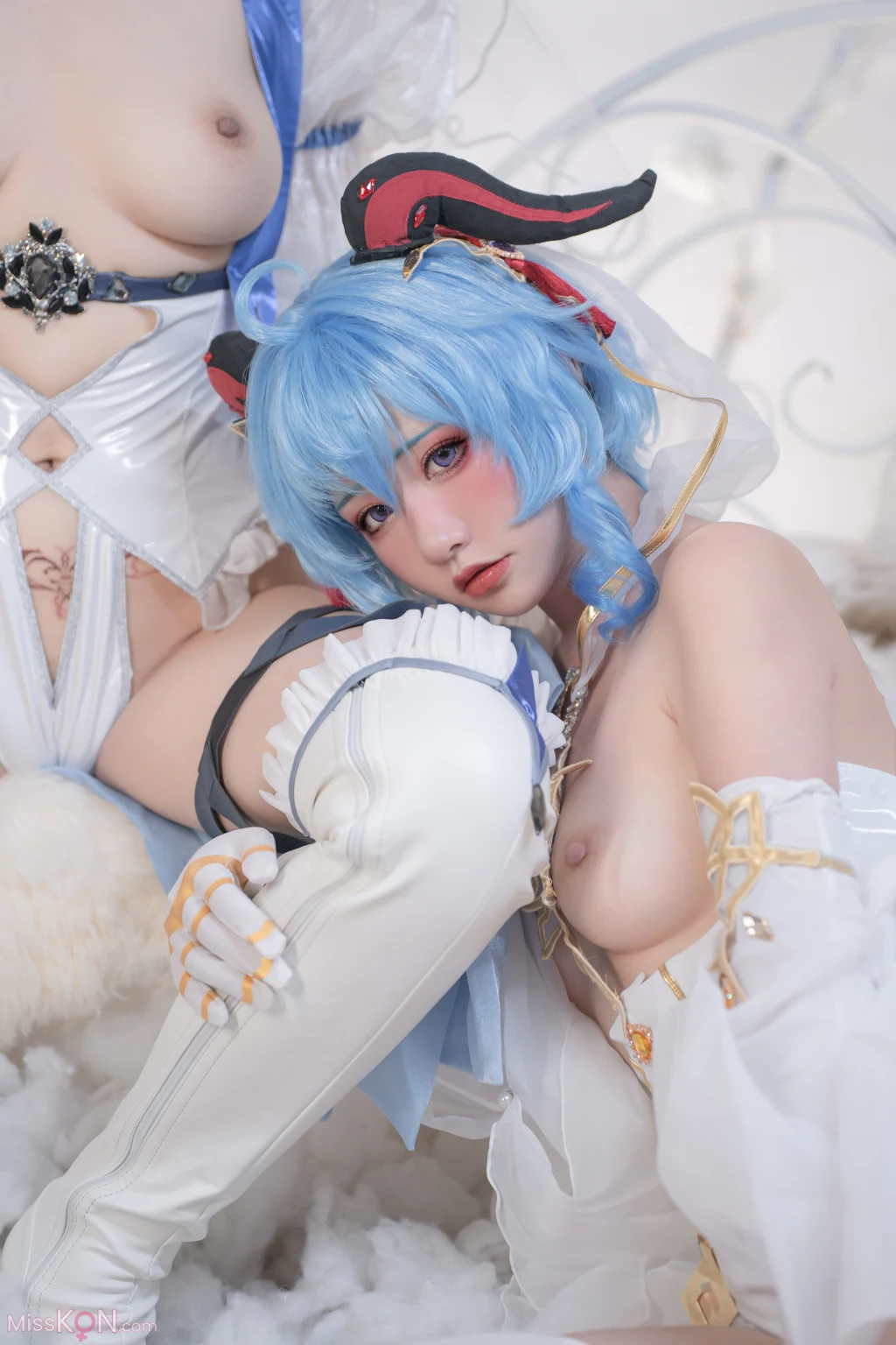 Coser@爆机少女喵小吉 (Nekokoyoshi)_ 12月T3 双子：最强冰雪组合