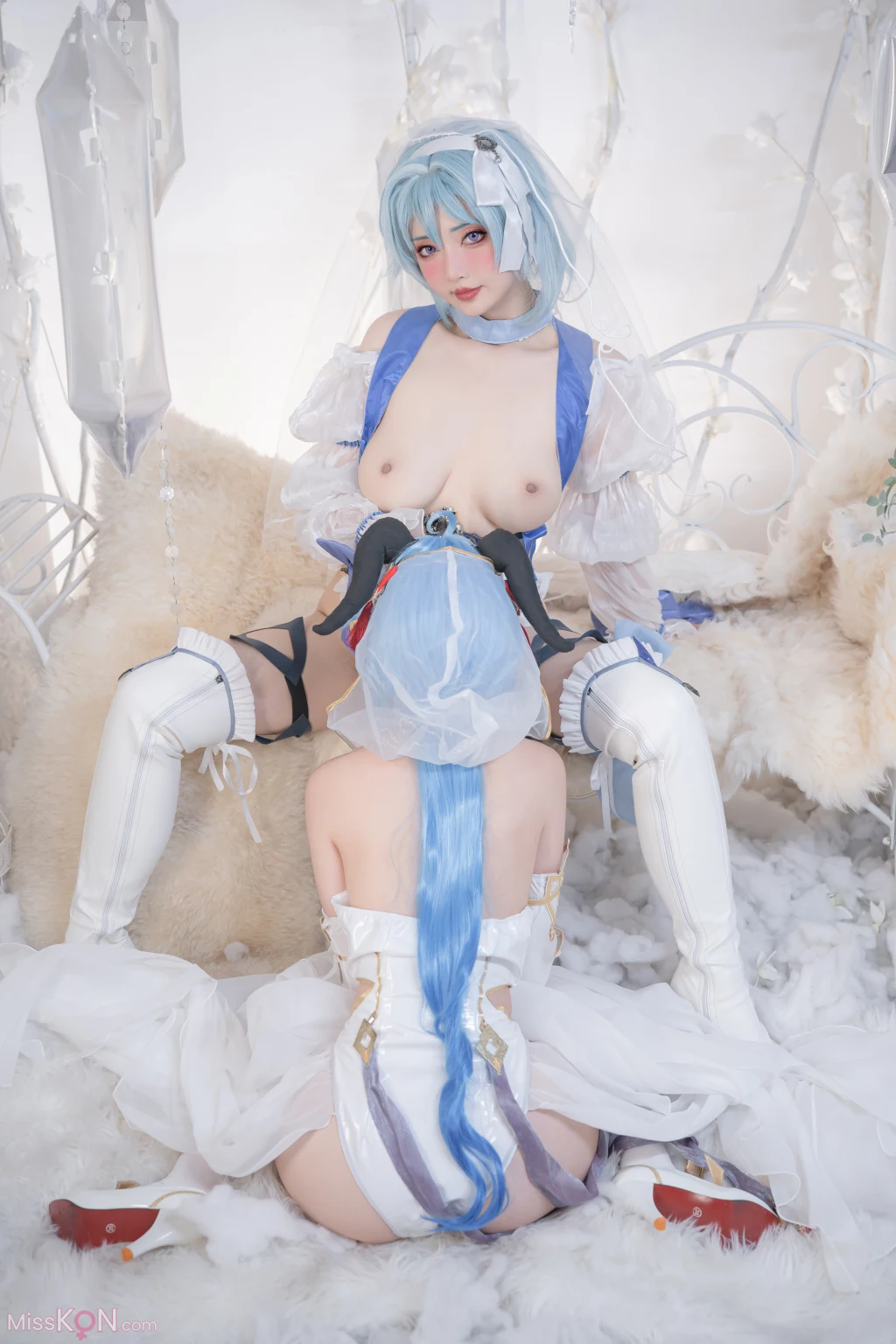 Coser@爆机少女喵小吉 (Nekokoyoshi)_ 12月T3 双子：最强冰雪组合