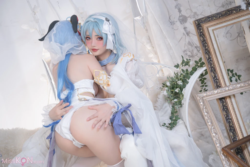 Coser@爆机少女喵小吉 (Nekokoyoshi)_ 12月T3 双子：最强冰雪组合