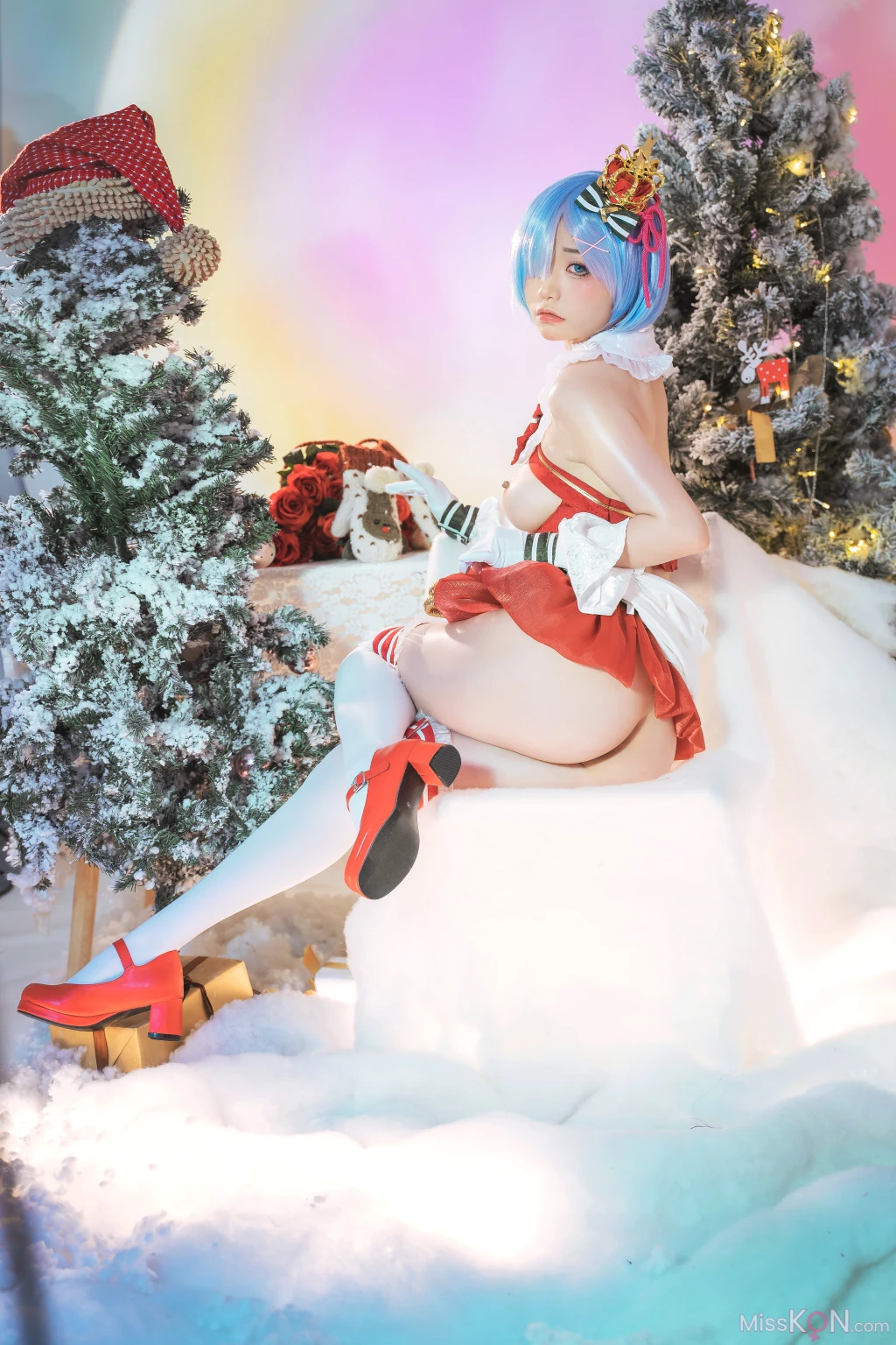 Coser@爆机少女喵小吉 (Nekokoyoshi)_ Christmas Begins