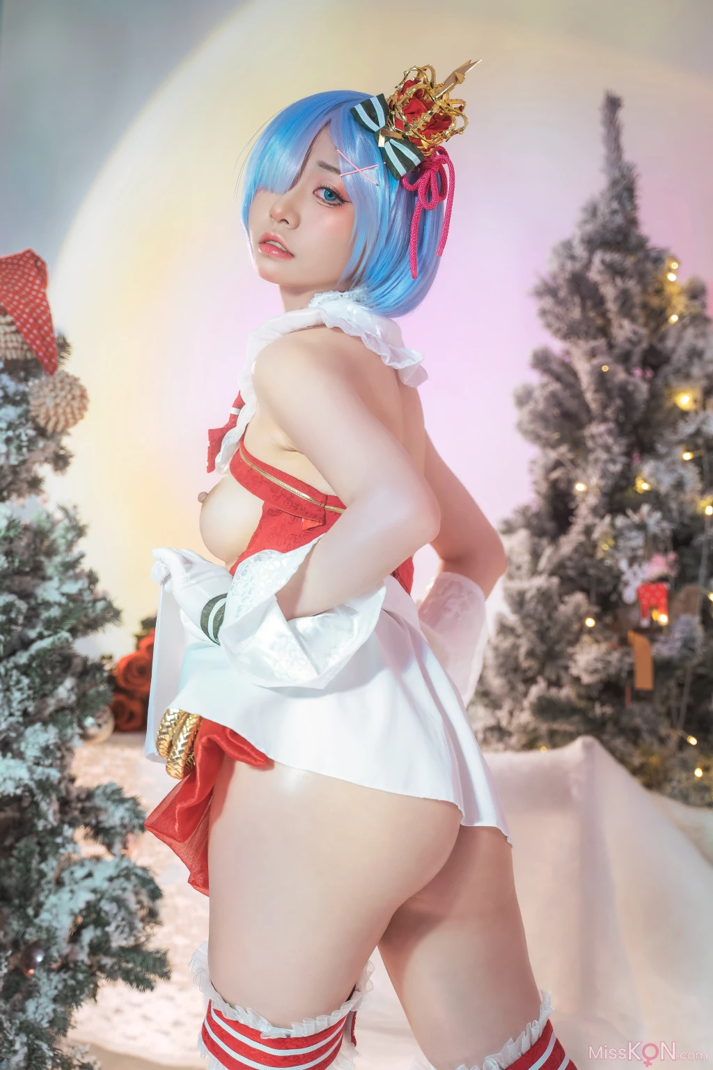 Coser@爆机少女喵小吉 (Nekokoyoshi)_ Christmas Begins