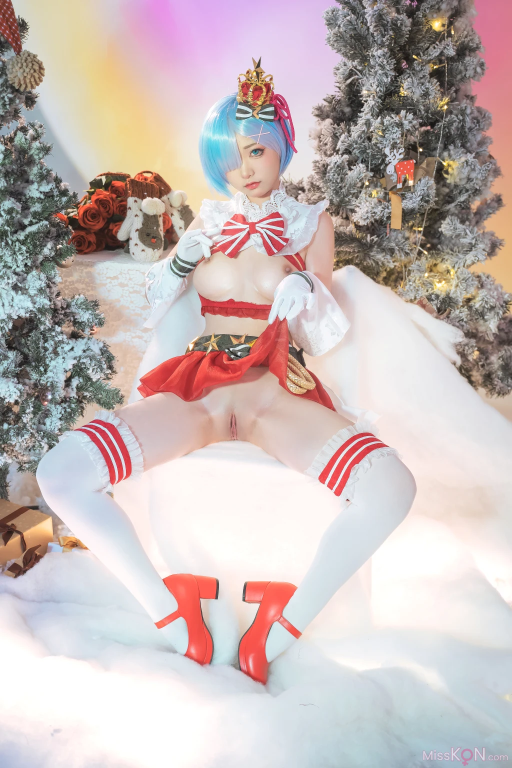 Coser@爆机少女喵小吉 (Nekokoyoshi)_ Christmas Begins