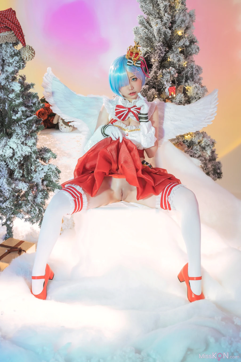 Coser@爆机少女喵小吉 (Nekokoyoshi)_ Christmas Begins