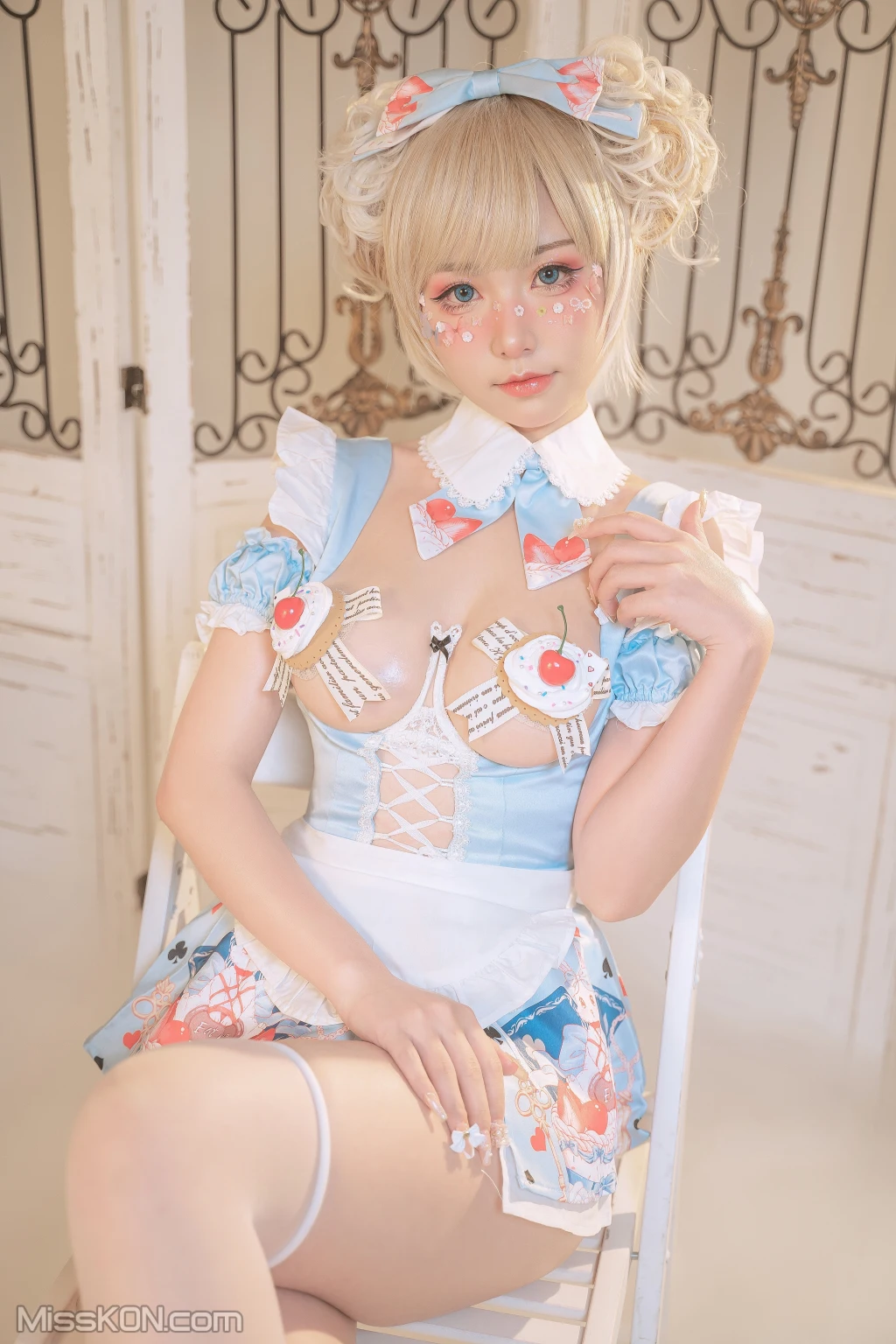 Coser@爆机少女喵小吉 (Nekokoyoshi)_ Private Tea Party