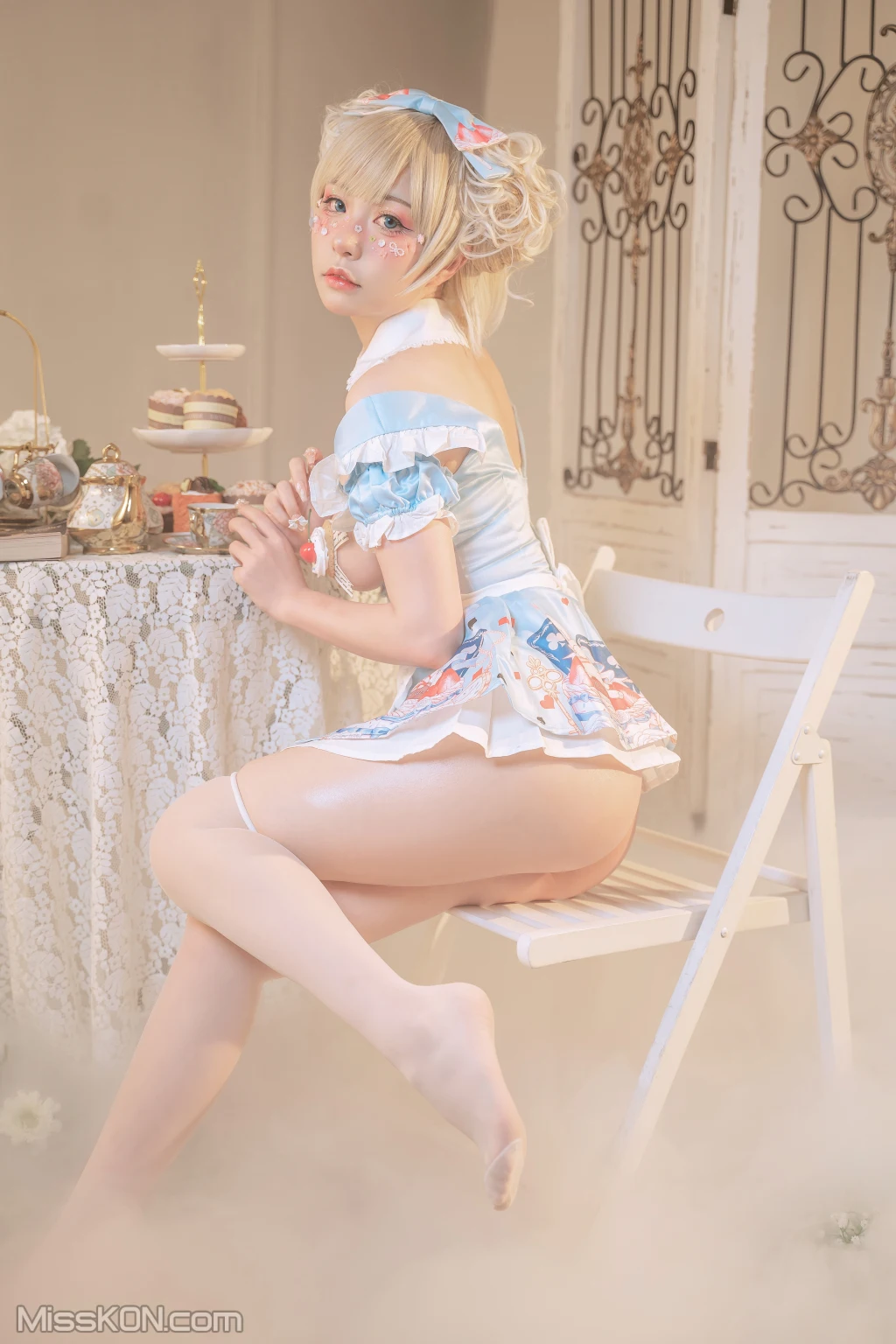 Coser@爆机少女喵小吉 (Nekokoyoshi)_ Private Tea Party