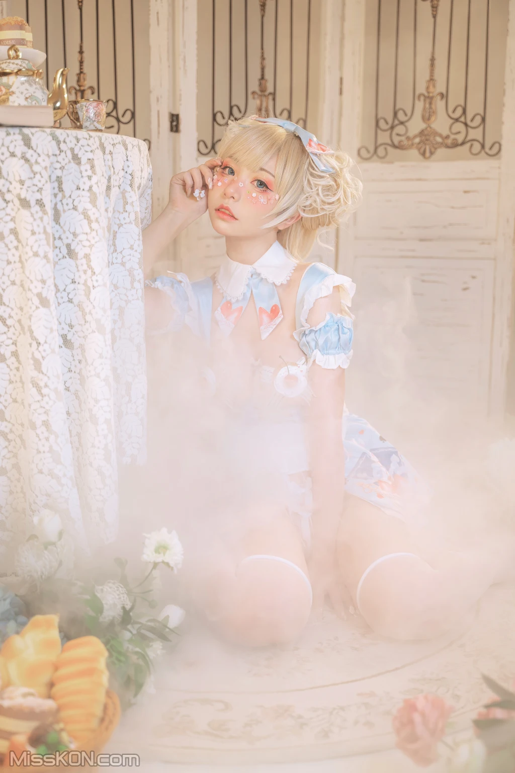 Coser@爆机少女喵小吉 (Nekokoyoshi)_ Private Tea Party