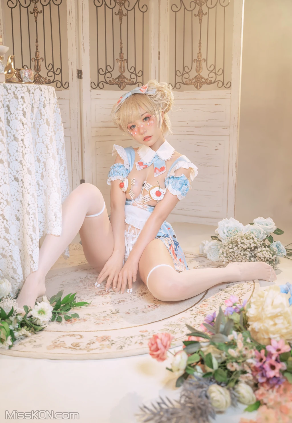 Coser@爆机少女喵小吉 (Nekokoyoshi)_ Private Tea Party