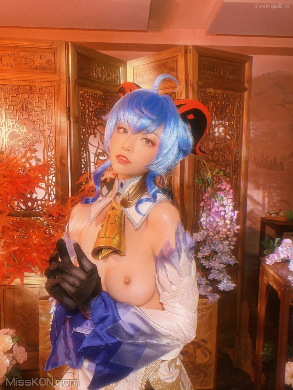 Coser@爆机少女喵小吉 (Nekokoyoshi)_ 原神-甘雨