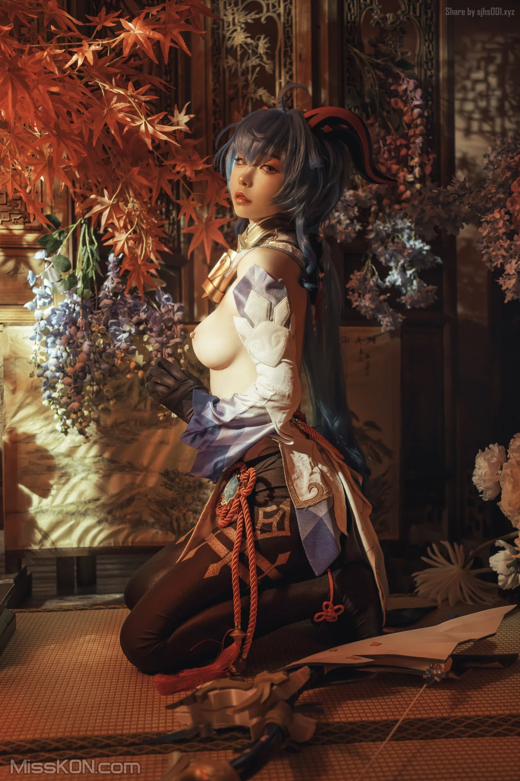 Coser@爆机少女喵小吉 (Nekokoyoshi)_ 原神-甘雨