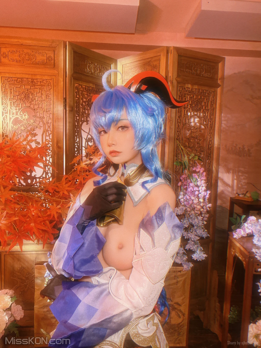 Coser@爆机少女喵小吉 (Nekokoyoshi)_ 原神-甘雨