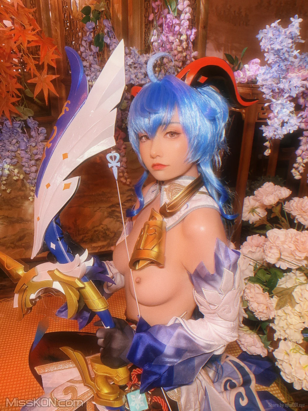 Coser@爆机少女喵小吉 (Nekokoyoshi)_ 原神-甘雨