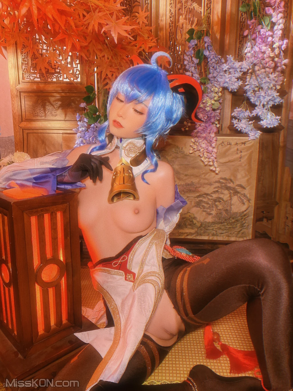 Coser@爆机少女喵小吉 (Nekokoyoshi)_ 原神-甘雨