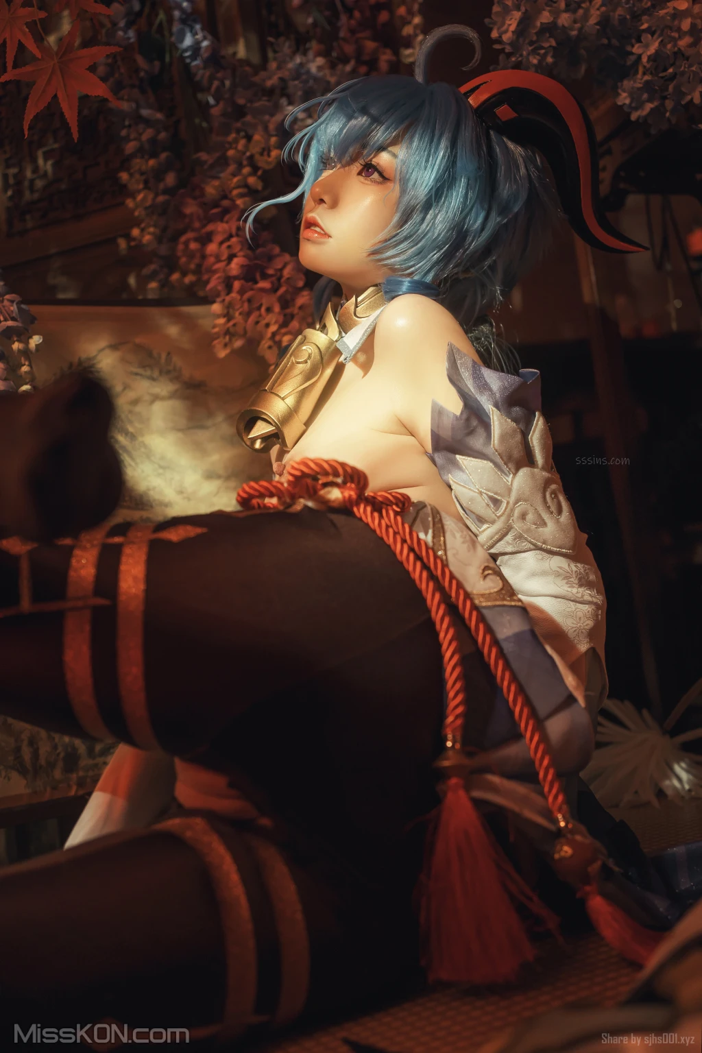 Coser@爆机少女喵小吉 (Nekokoyoshi)_ 原神-甘雨