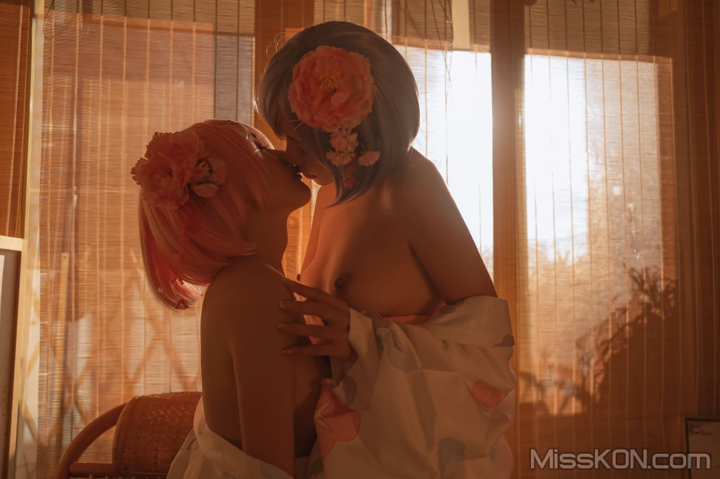 Coser@爆机少女喵小吉 (Nekokoyoshi)_ 双子 – 拉姆蕾姆