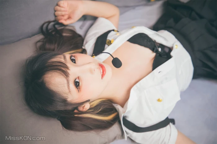 Coser@神楽坂真冬 Vol.081_ 绝对企画-黑丝皮衣《お帰りなさい、指揮官》