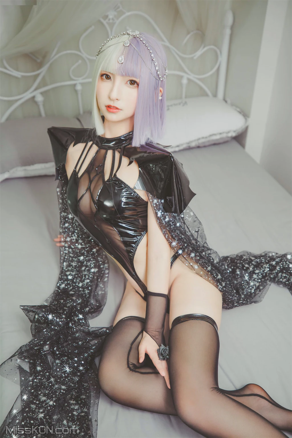 Coser@神楽坂真冬 Vol.082_ 绝对企画-黑白丝《柔らかい永遠》