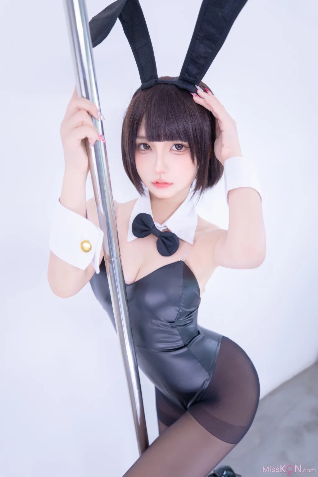 Coser@神楽坂真冬 Vol.089_ 绝对企画-兔女郎与钢管《バニーバブル》