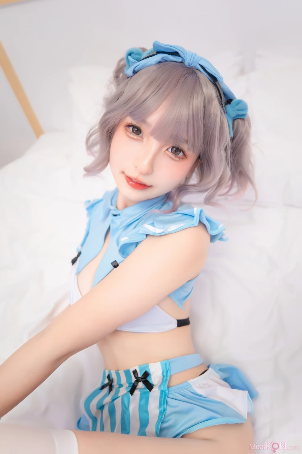 Coser@神楽坂真冬 Vol.097_ 蓝调女仆