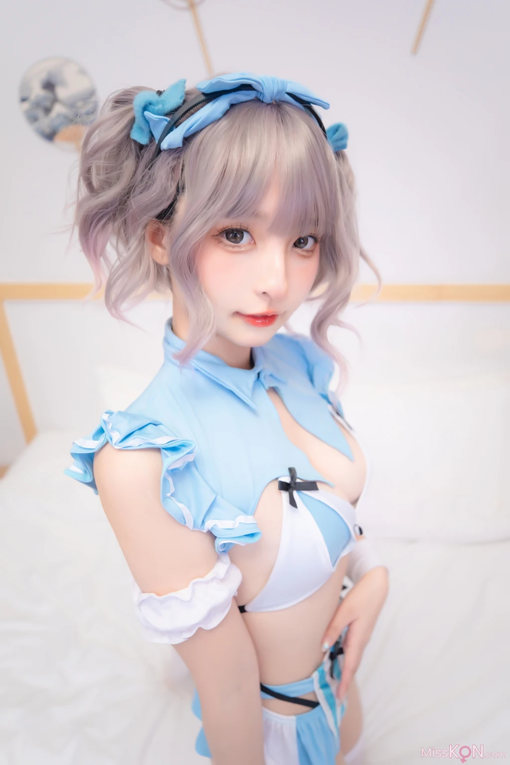 Coser@神楽坂真冬 Vol.097_ 蓝调女仆