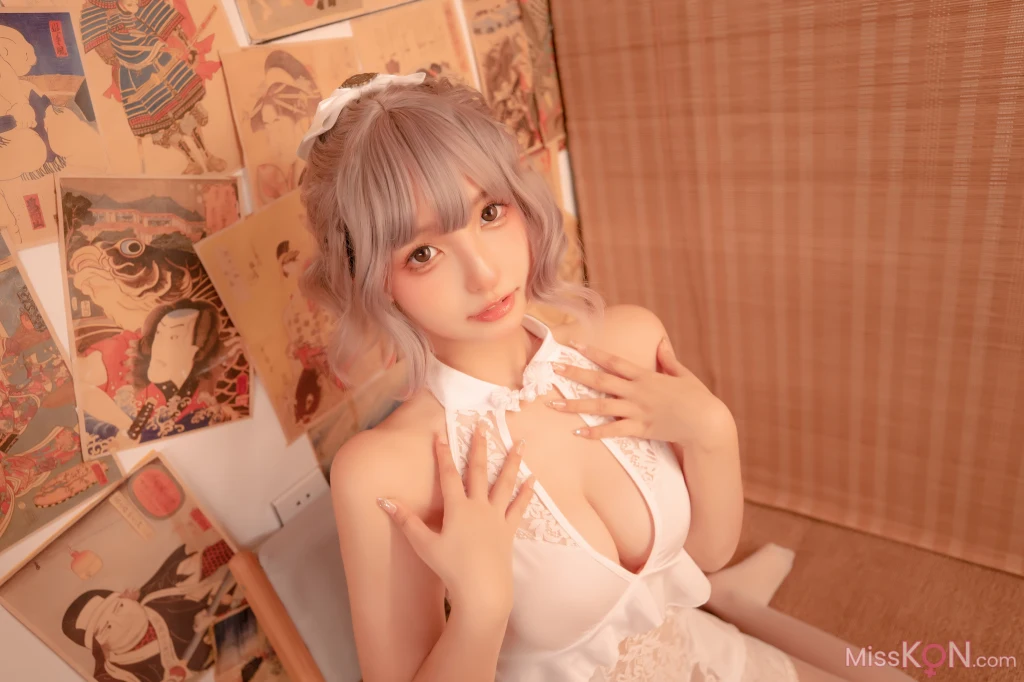 Coser@神楽坂真冬 Vol.099_ 白旗袍