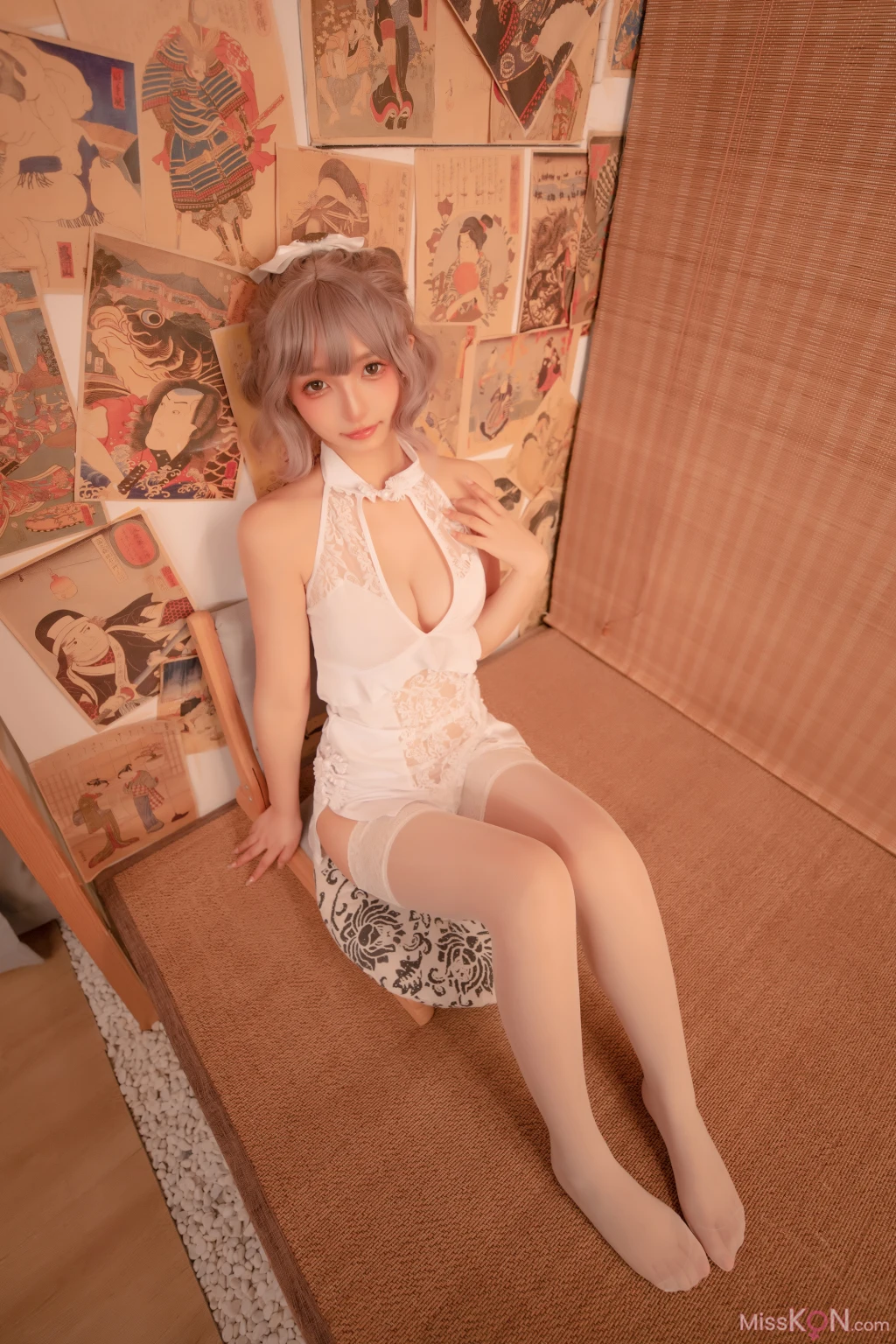 Coser@神楽坂真冬 Vol.099_ 白旗袍