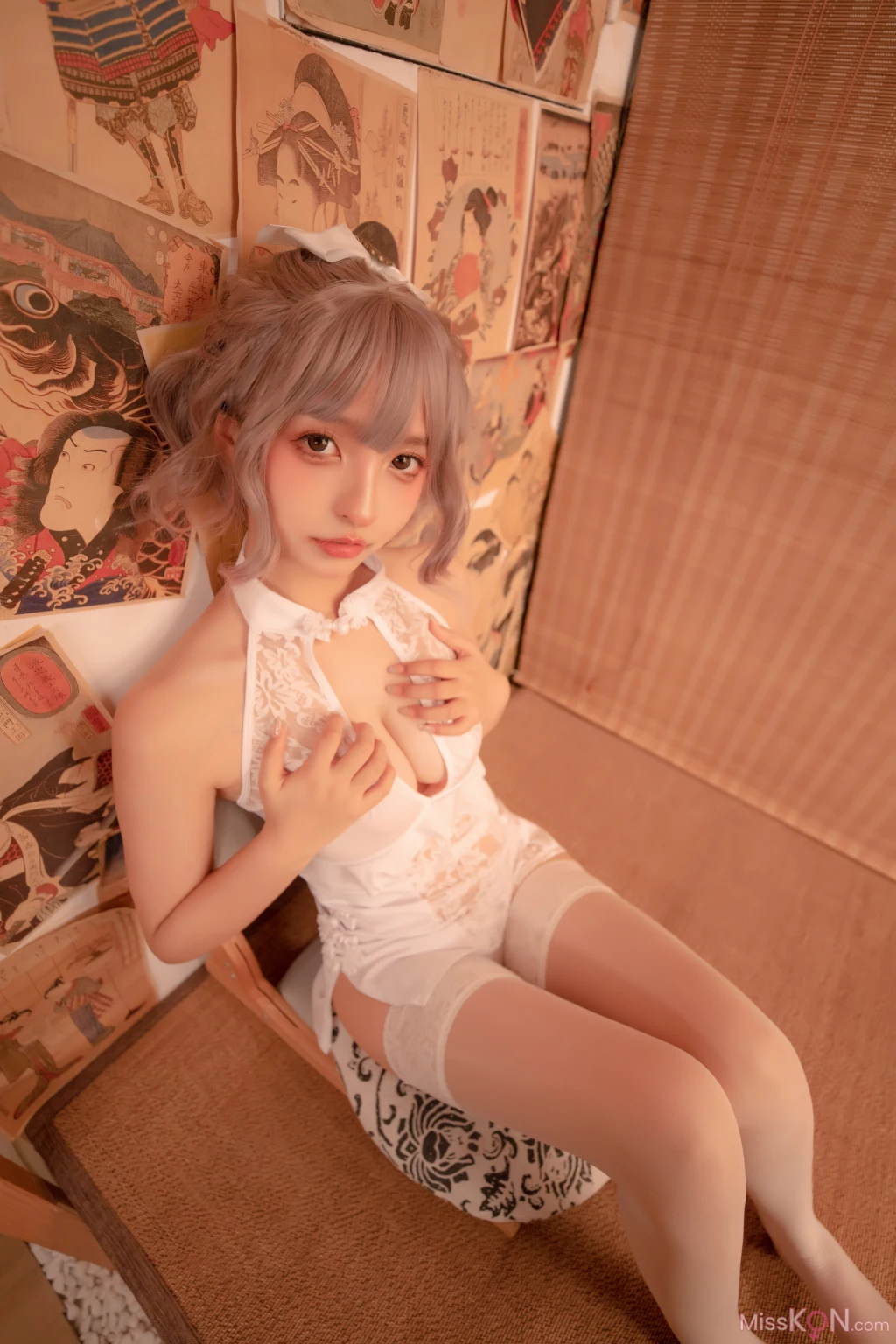 Coser@神楽坂真冬 Vol.099_ 白旗袍