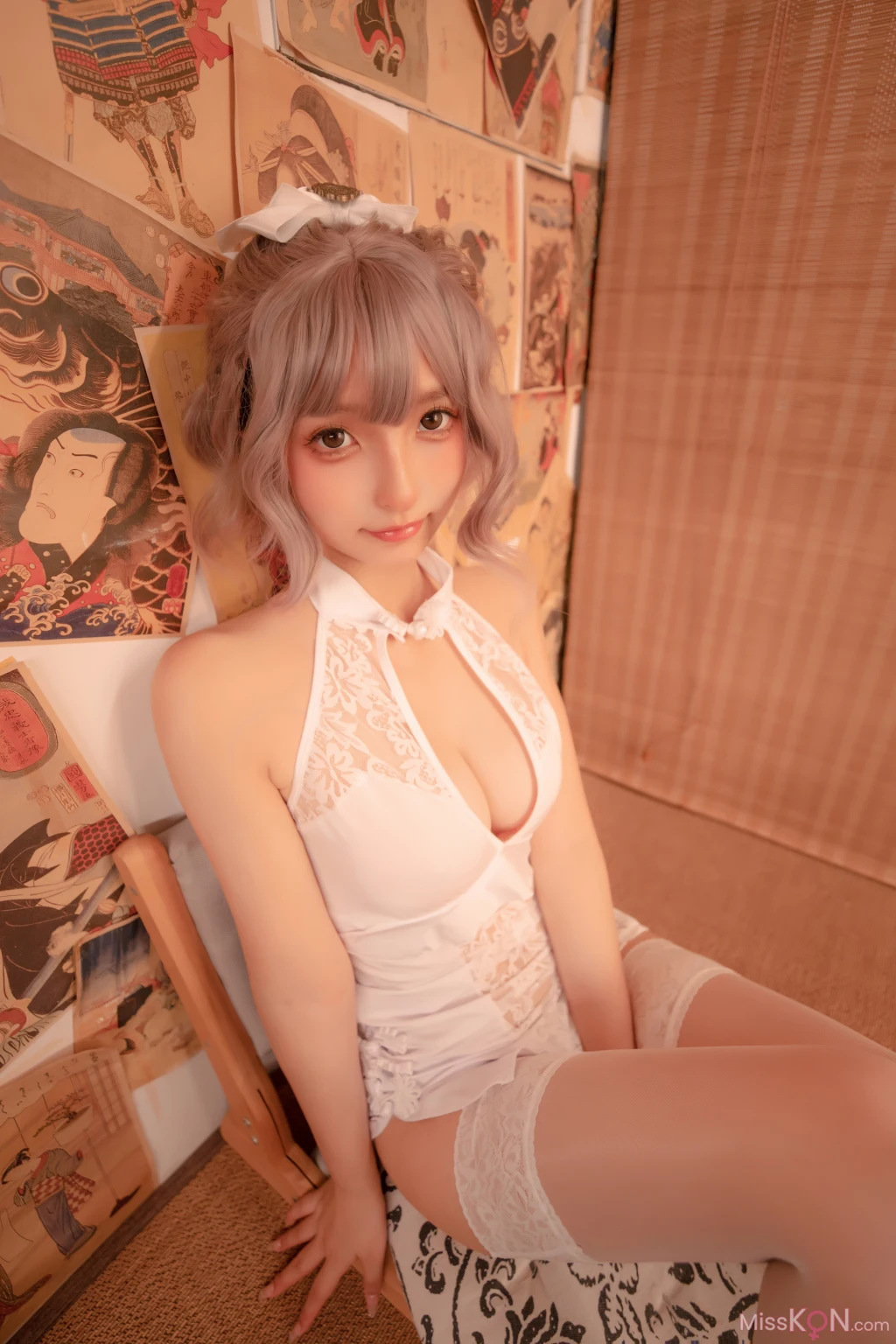 Coser@神楽坂真冬 Vol.099_ 白旗袍