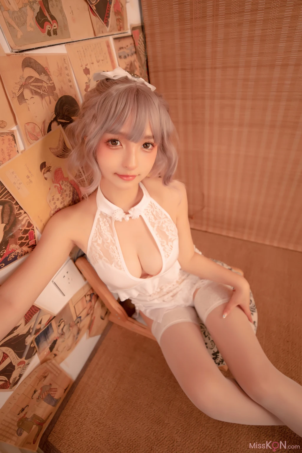 Coser@神楽坂真冬 Vol.099_ 白旗袍