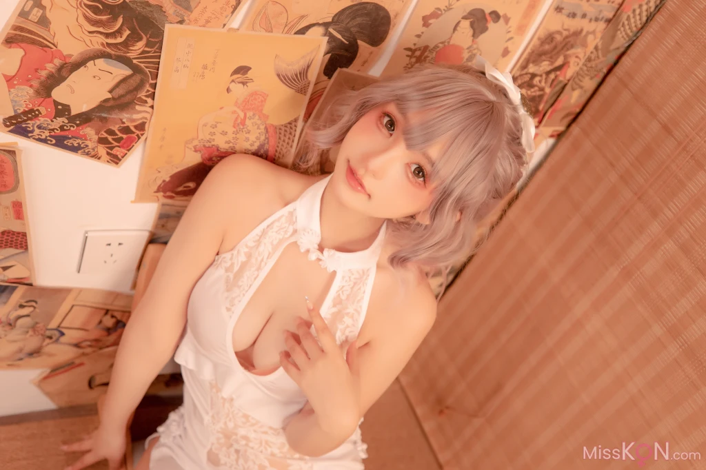 Coser@神楽坂真冬 Vol.099_ 白旗袍