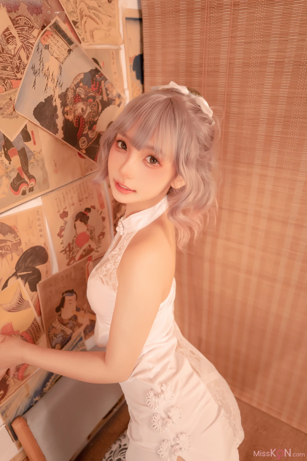 Coser@神楽坂真冬 Vol.099_ 白旗袍