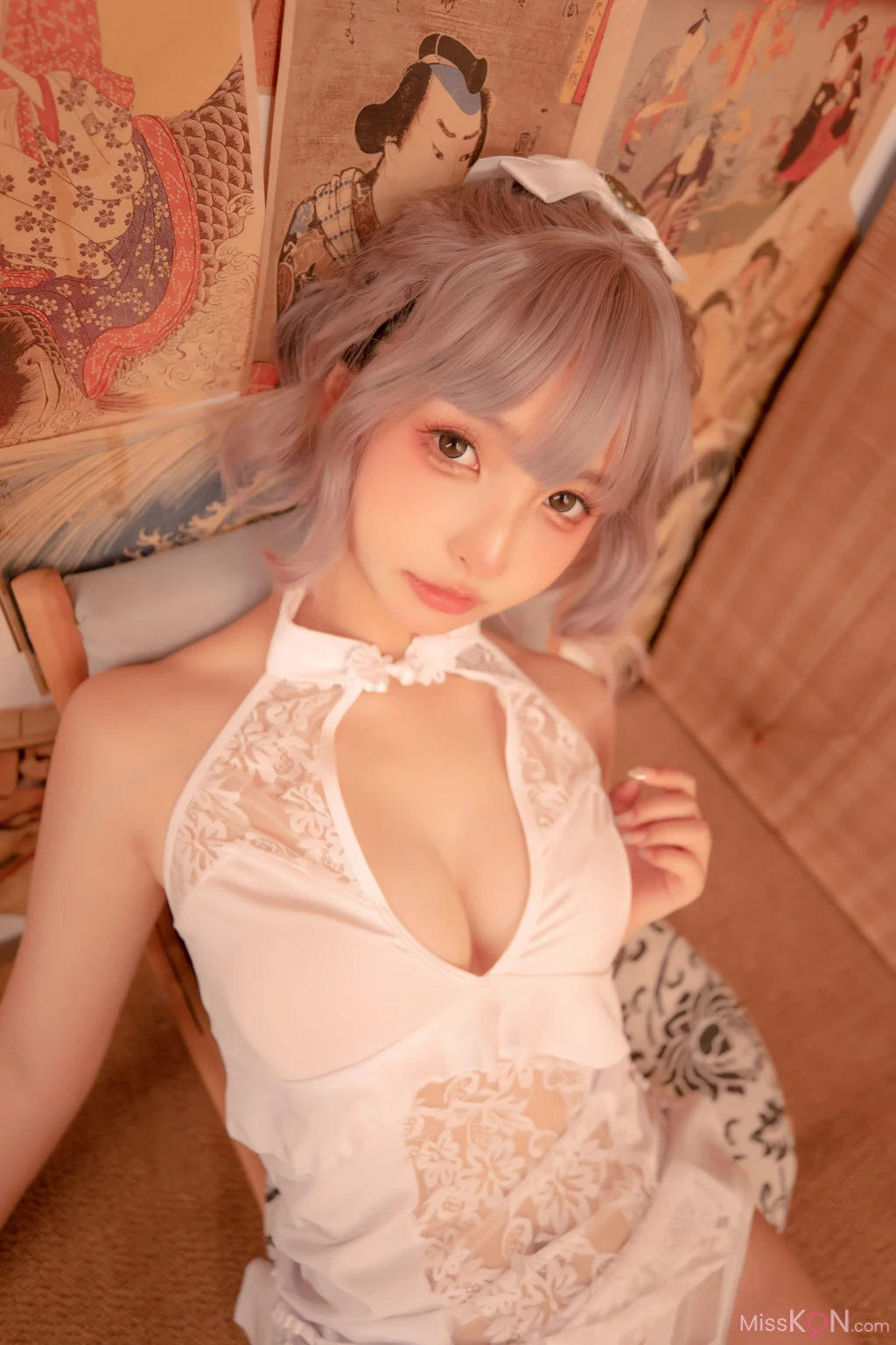 Coser@神楽坂真冬 Vol.099_ 白旗袍