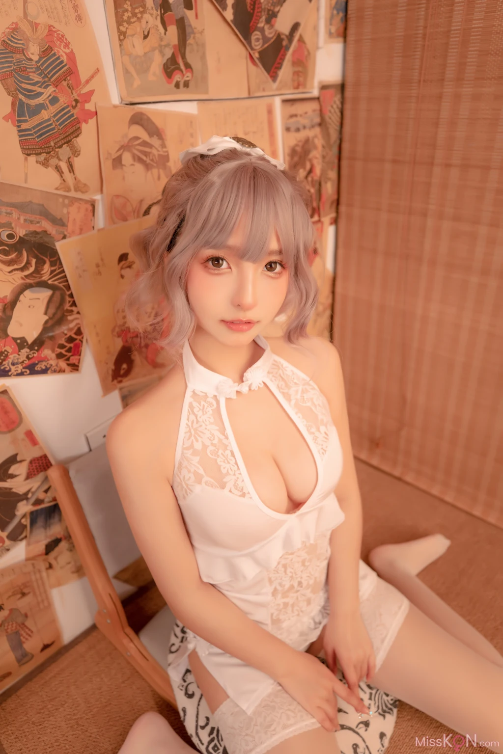 Coser@神楽坂真冬 Vol.099_ 白旗袍