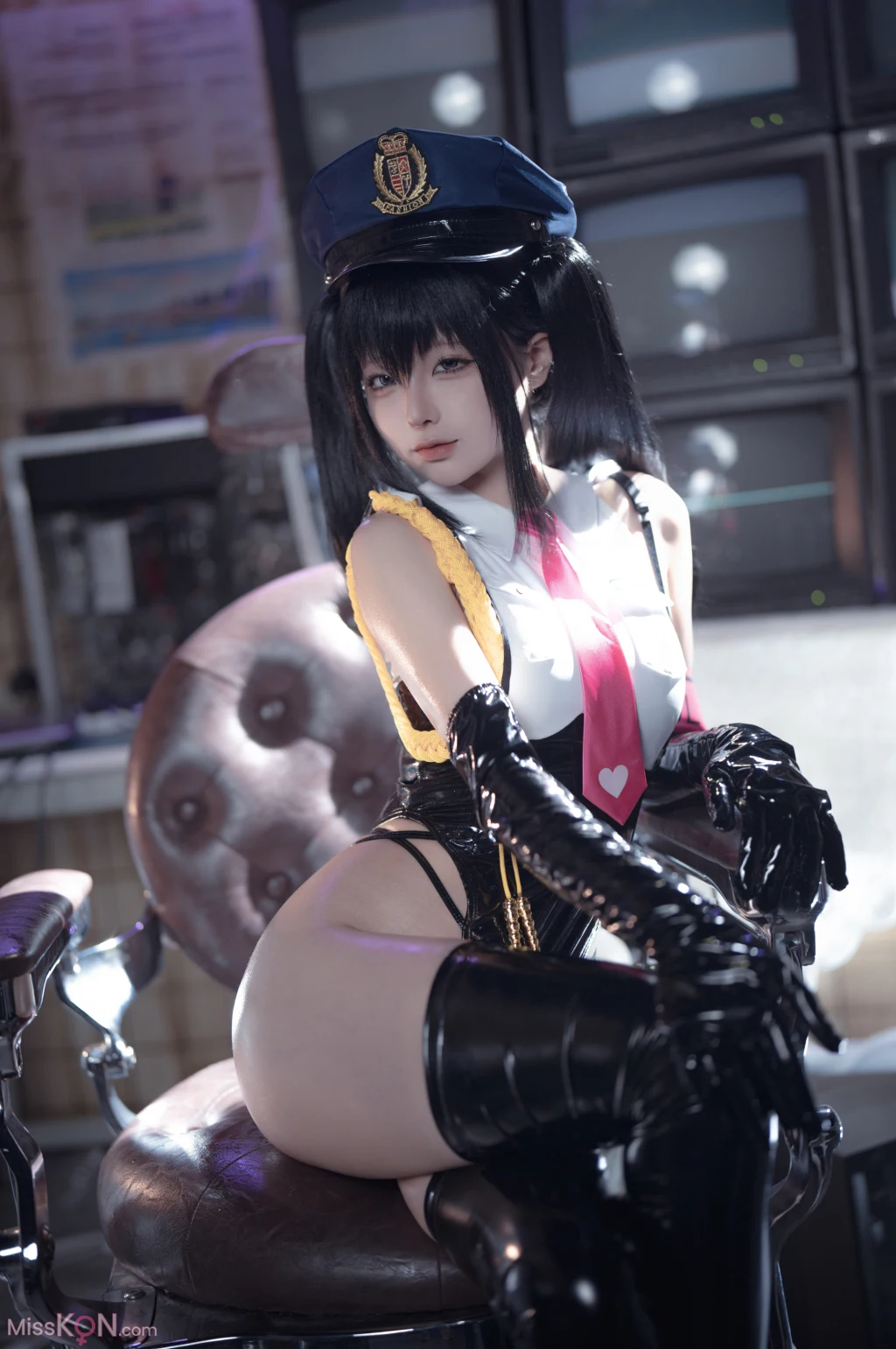 Coser@蠢沫沫 (chunmomo)_ 沙希女警