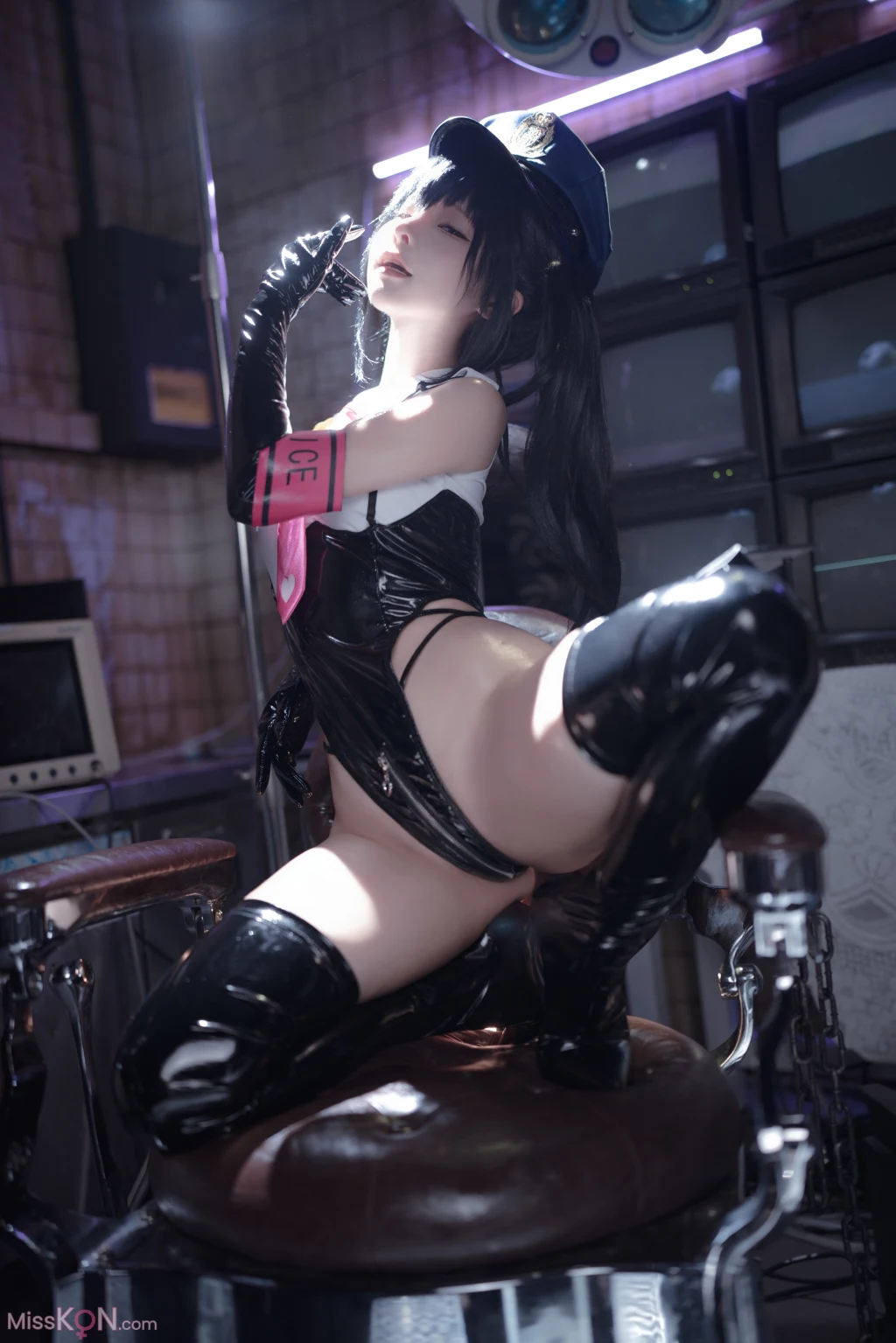 Coser@蠢沫沫 (chunmomo)_ 沙希女警