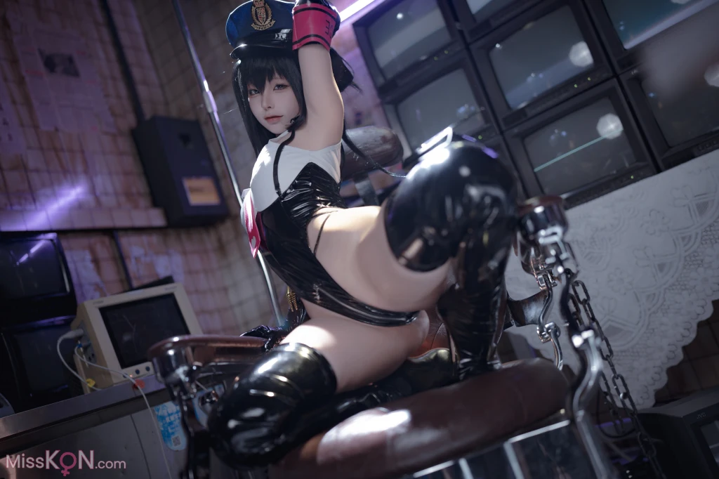 Coser@蠢沫沫 (chunmomo)_ 沙希女警