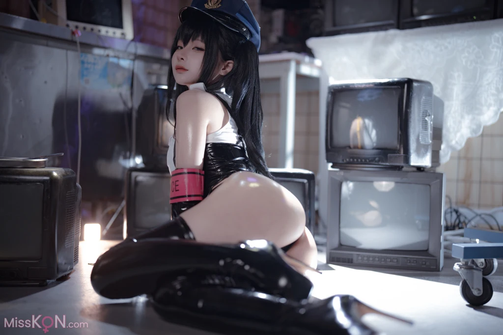 Coser@蠢沫沫 (chunmomo)_ 沙希女警