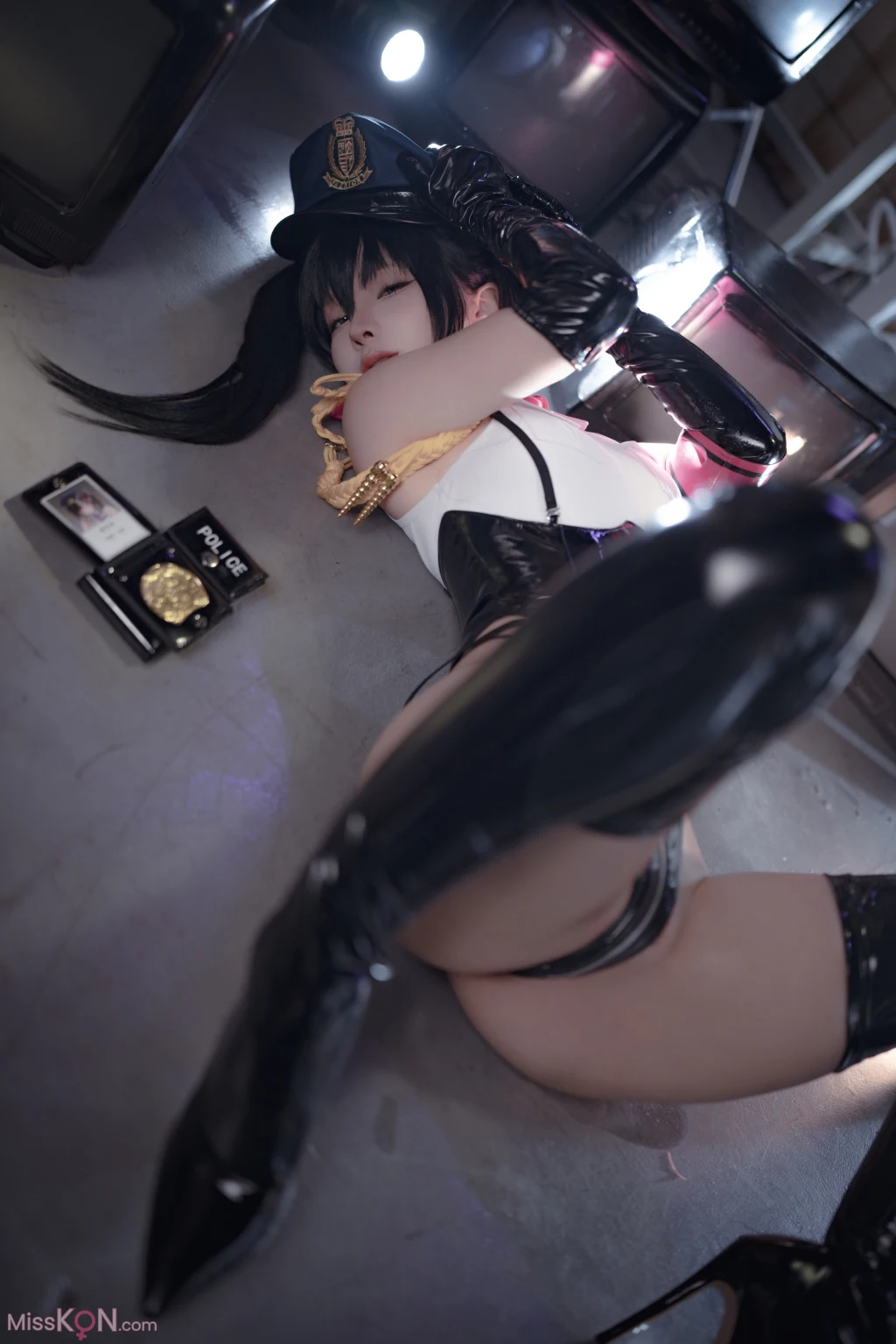 Coser@蠢沫沫 (chunmomo)_ 沙希女警