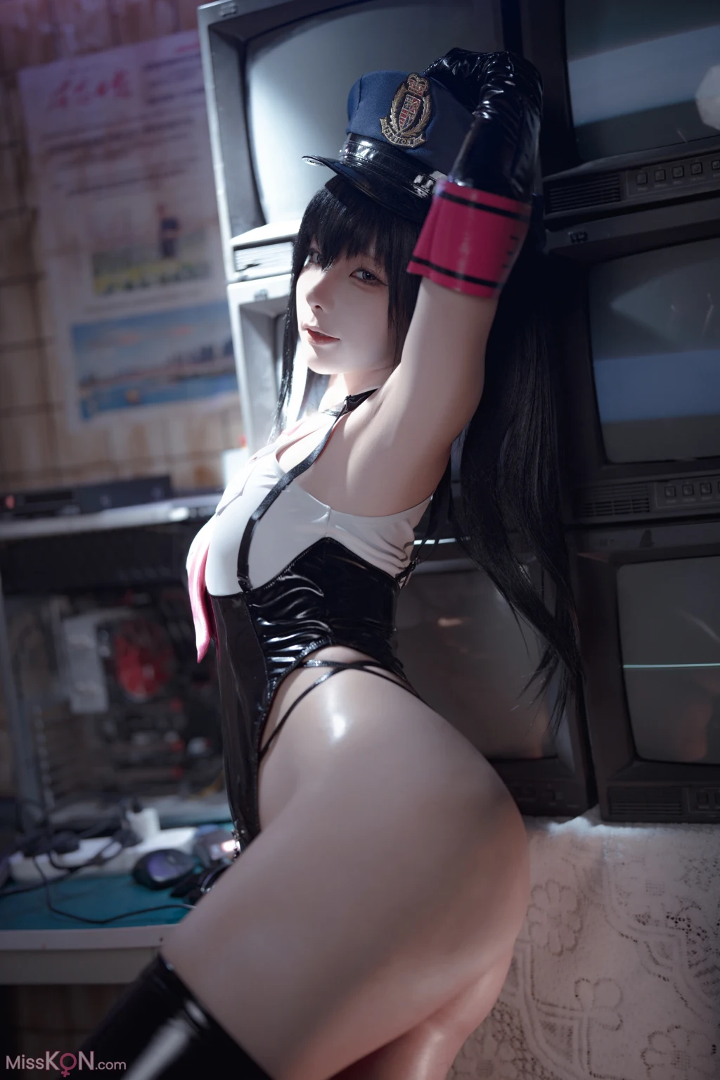 Coser@蠢沫沫 (chunmomo)_ 沙希女警