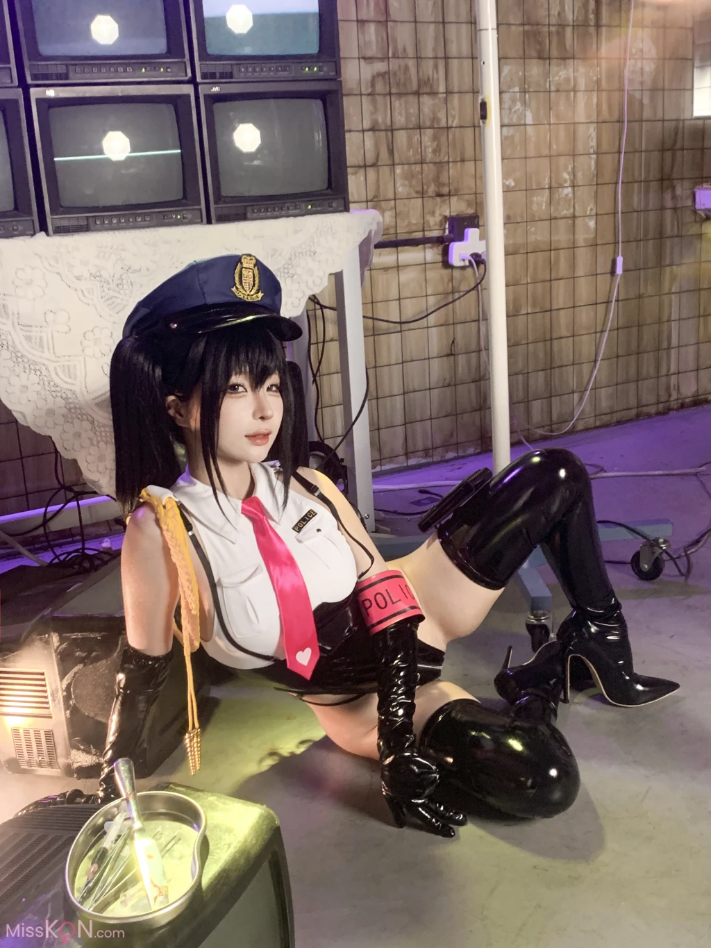 Coser@蠢沫沫 (chunmomo)_ 沙希女警