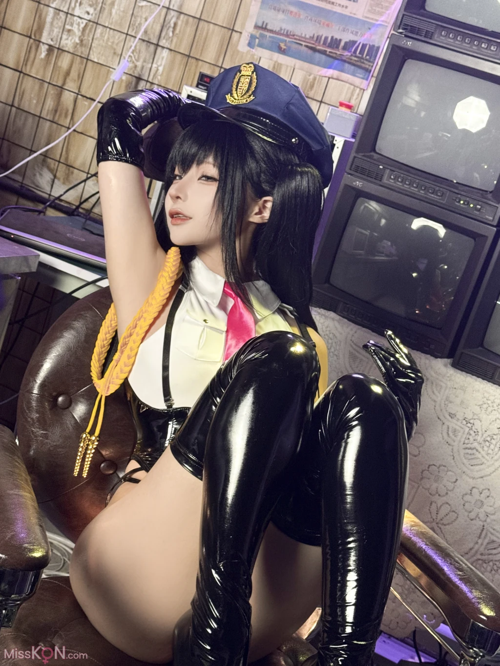 Coser@蠢沫沫 (chunmomo)_ 沙希女警