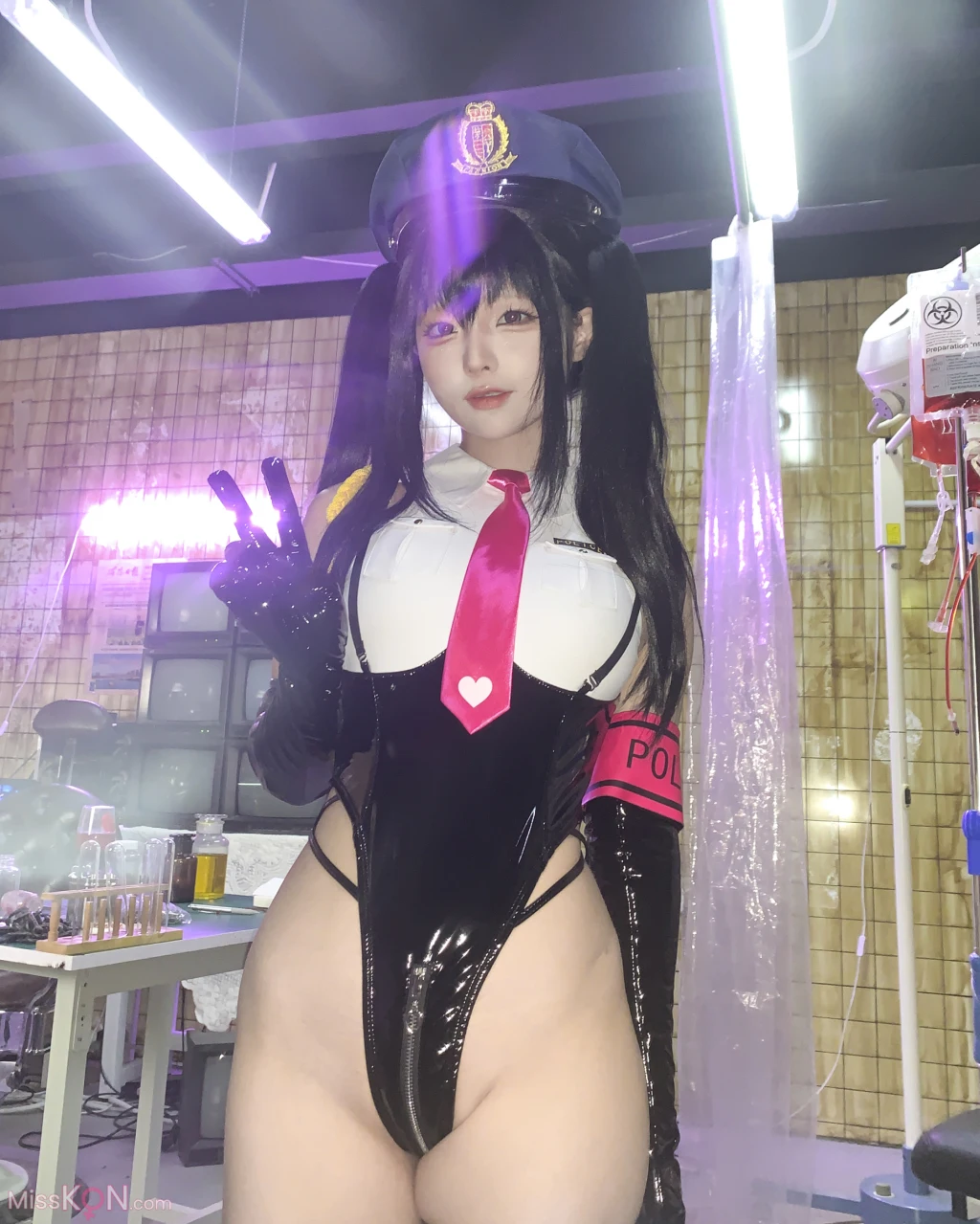 Coser@蠢沫沫 (chunmomo)_ 沙希女警