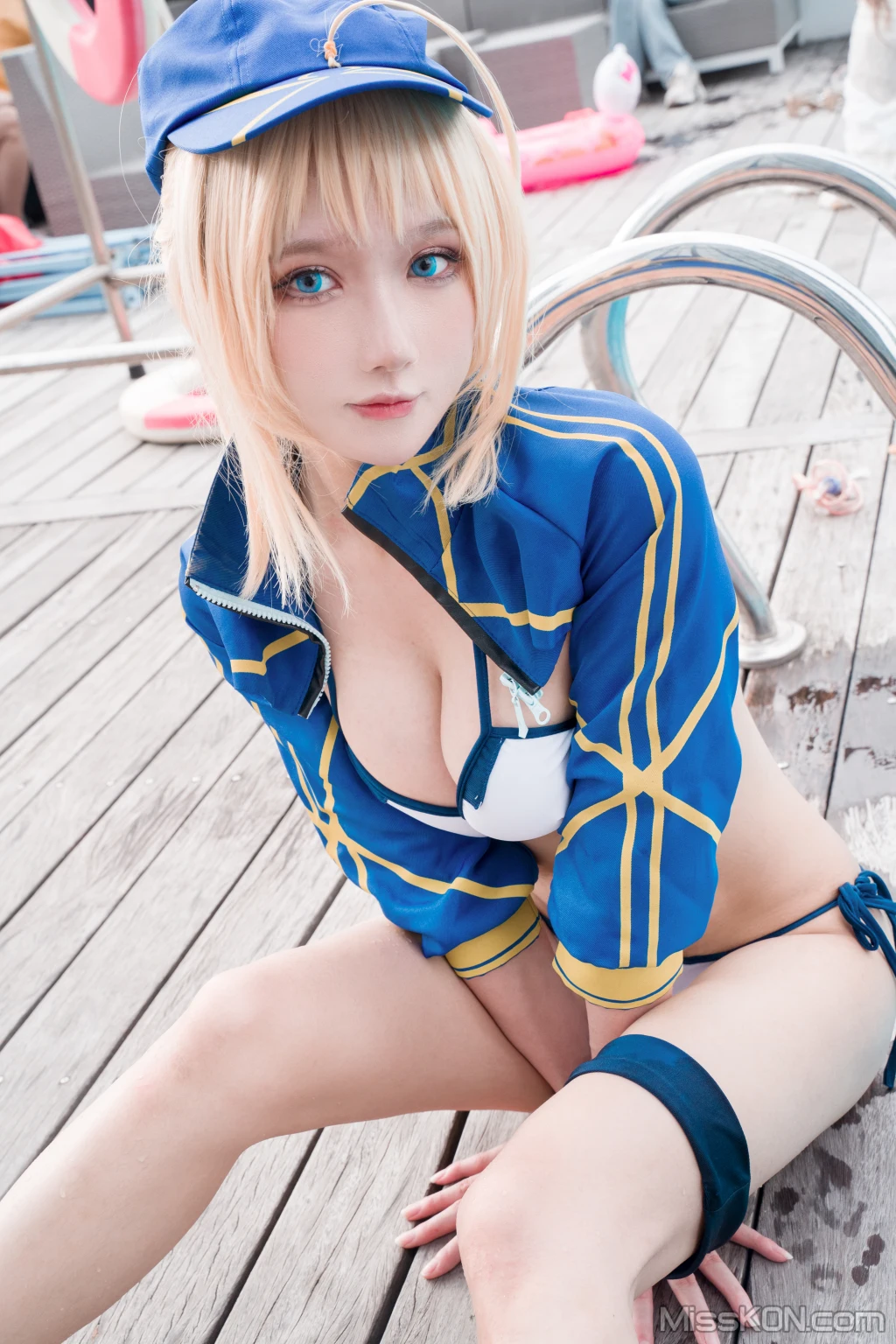 Coser@阿包也是兔娘_ 冲田总司泳装